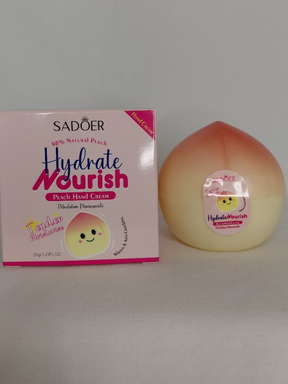 Sadoer -  Hydrate Nourish Hand Cream - Peach